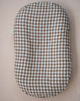 Bubba Cloud Organic Baby Lounger Heirloom Gingham