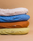 Bubba Cloud Organic Baby Lounger Orange Earth Linen
