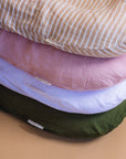Bubba Cloud Organic Baby Lounger Forest Green Linen