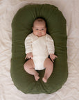 Bubba Cloud Forest Green Baby Lounger