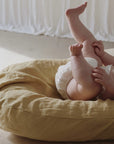 Bubba Cloud Organic Baby Lounger Lemongrass Linen