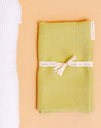 Bubba Cloud Organic Baby Lounger Lemongrass Linen