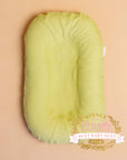 Bubba Cloud Organic Baby Lounger Lemongrass Linen