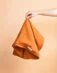 Bubba Cloud Organic Baby Lounger Orange Earth Linen
