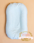 Bubba Cloud Organic Baby Lounger Spearmint Linen