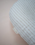 Bubba Cloud Organic Baby Lounger Terracotta Pinstripe