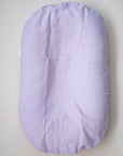 Bubba Cloud Organic Baby Lounger Lavender Fields Linen