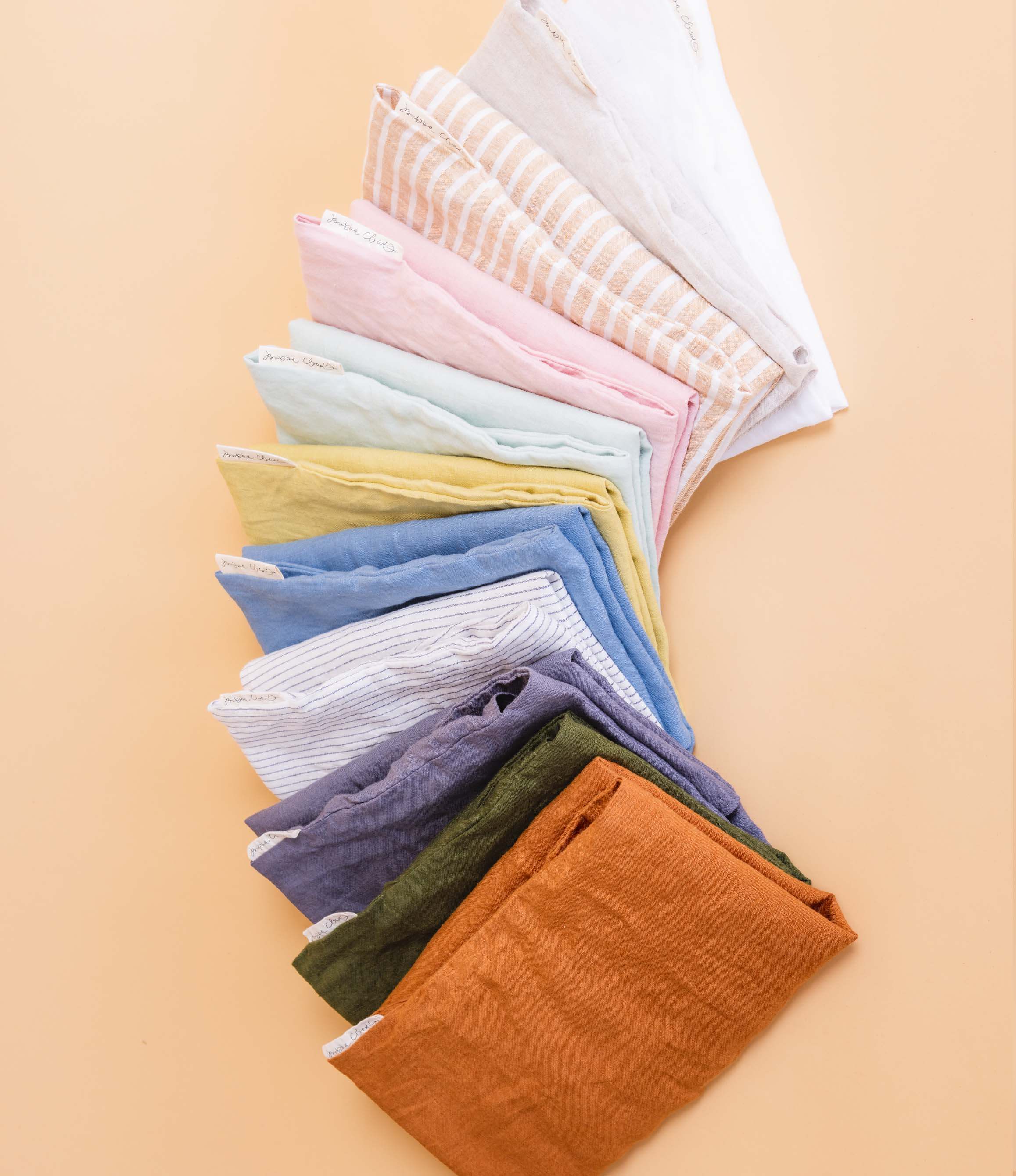 Bubba Cloud Organic Baby Lounger Orange Earth Linen