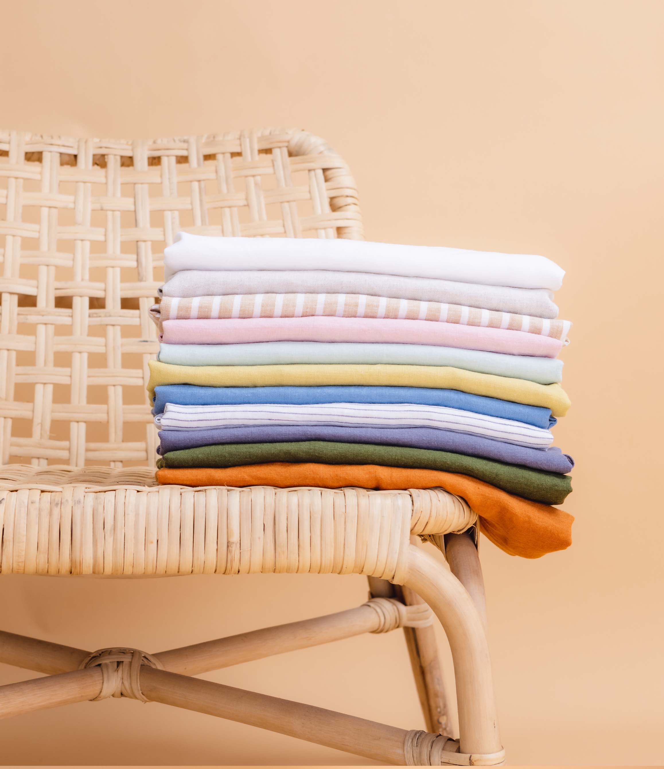 Bubba Cloud Organic Baby Lounger White Wash Linen