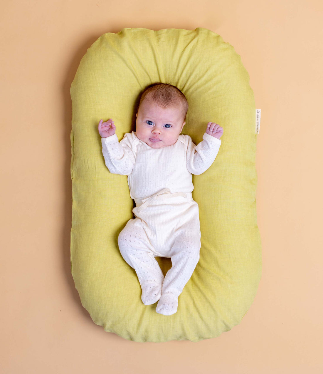 Baby Lounger (Cover Only airLUXE) Lemongrass Linen