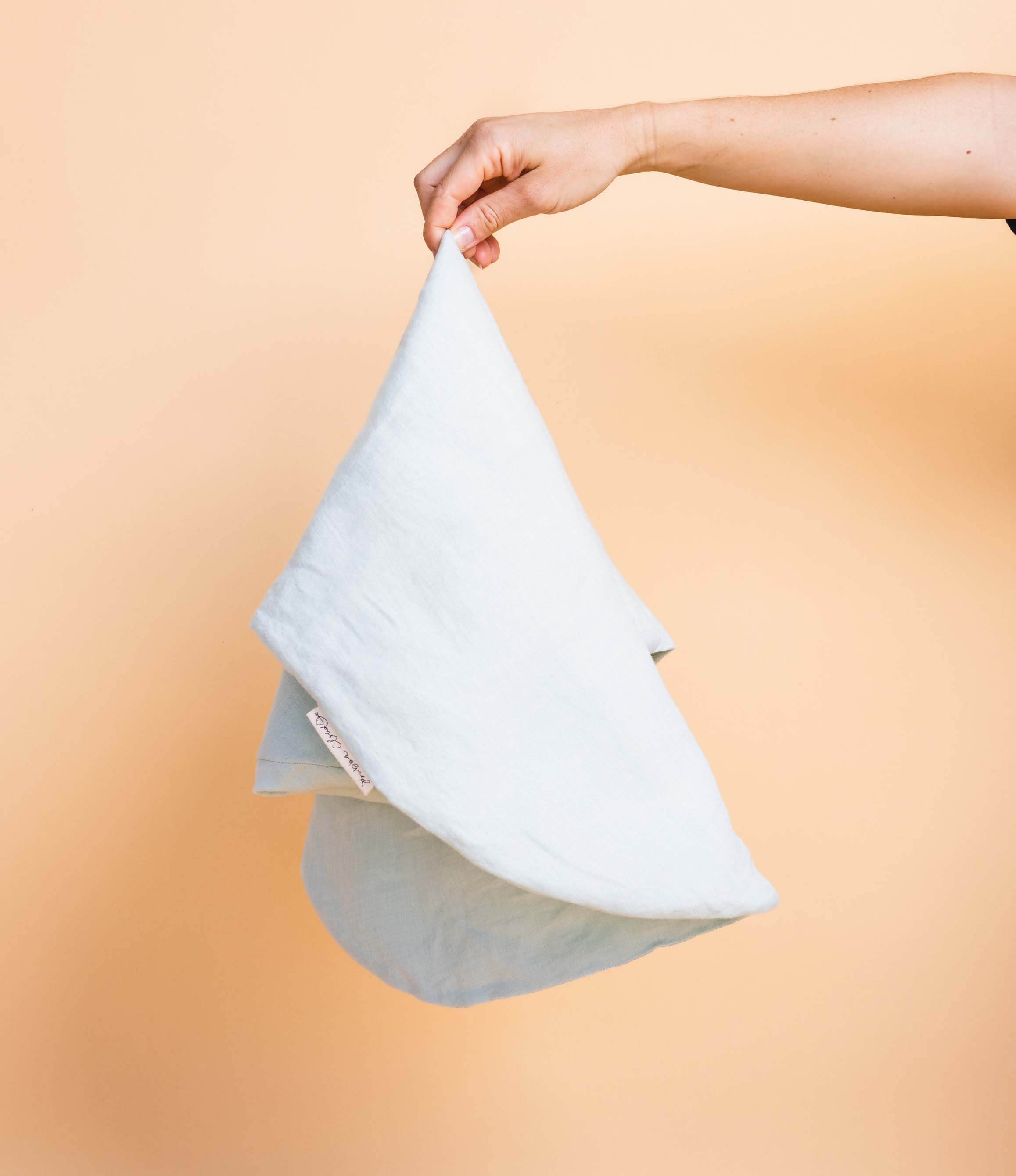 Bubba Cloud Organic Baby Lounger Spearmint Linen