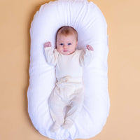 Baby Lounger (Cover Only airLUXE) White Wash Linen